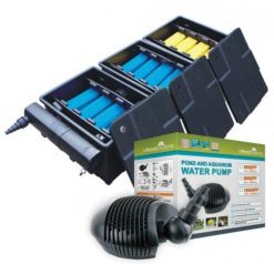 Lọc thùng Sunsun CBF 350C cho hồ cá Koi, bể cá ngoài trời