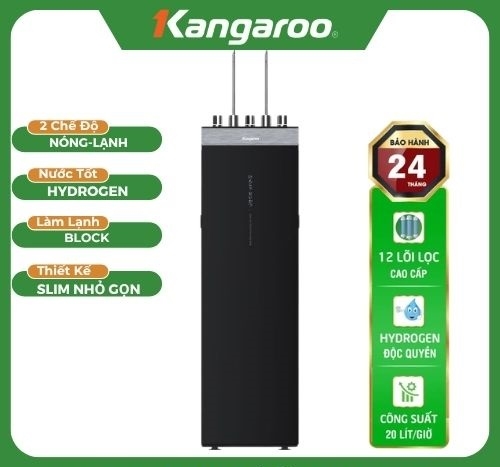 Máy lọc nước Kangaroo Sumire Hydrogen nóng lạnh KG12A8