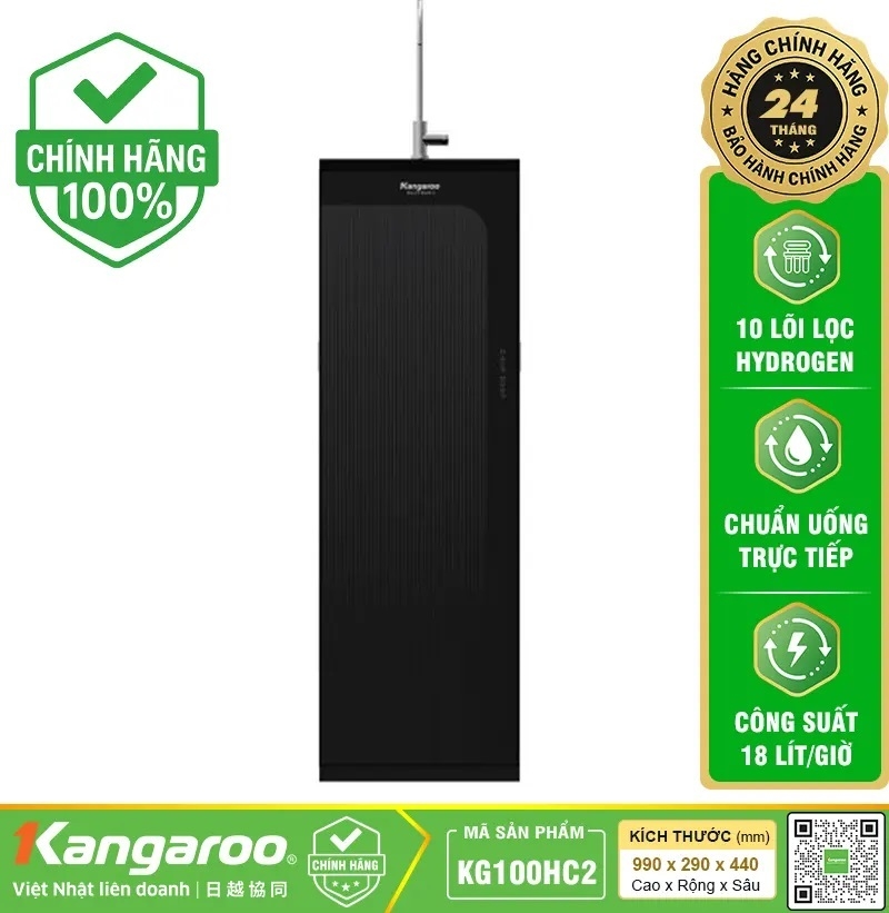 Máy lọc nước Kangaroo Hydrogen KG100HC2