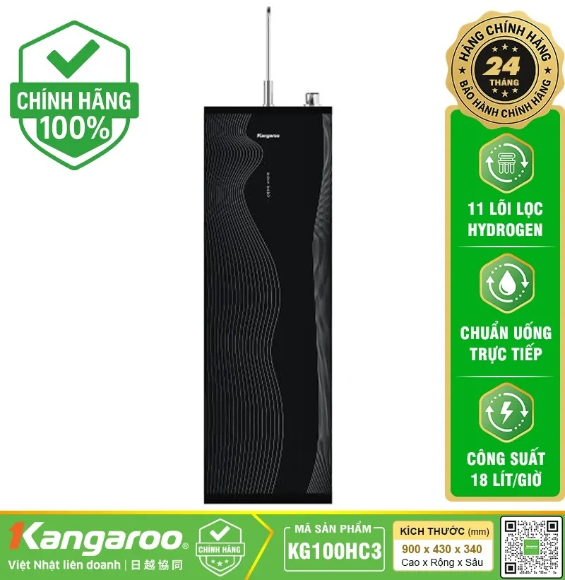 Máy lọc nước Kangaroo Hydrogen KG100HC3