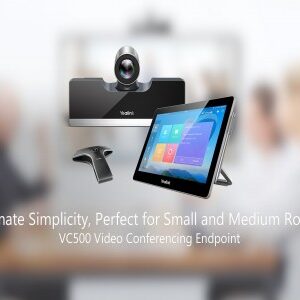 THIẾT BỊ HỘI NGHỊ TRUYỀN HÌNH YEALINK VC500-VCM-CTP-WP