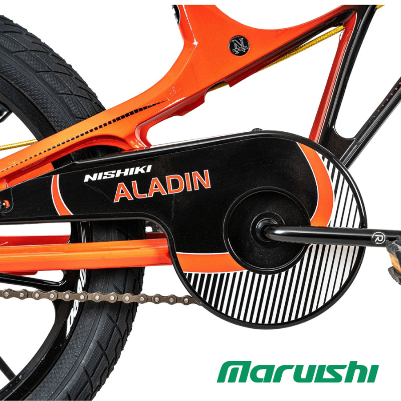 Xe đạp trẻ em NISHIKI ALADIN 18 inch - Hộp xích
