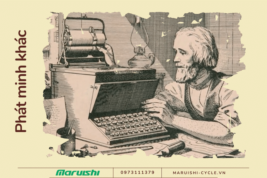 Chiếc máy đánh chữ có bàn phím sớm nhất