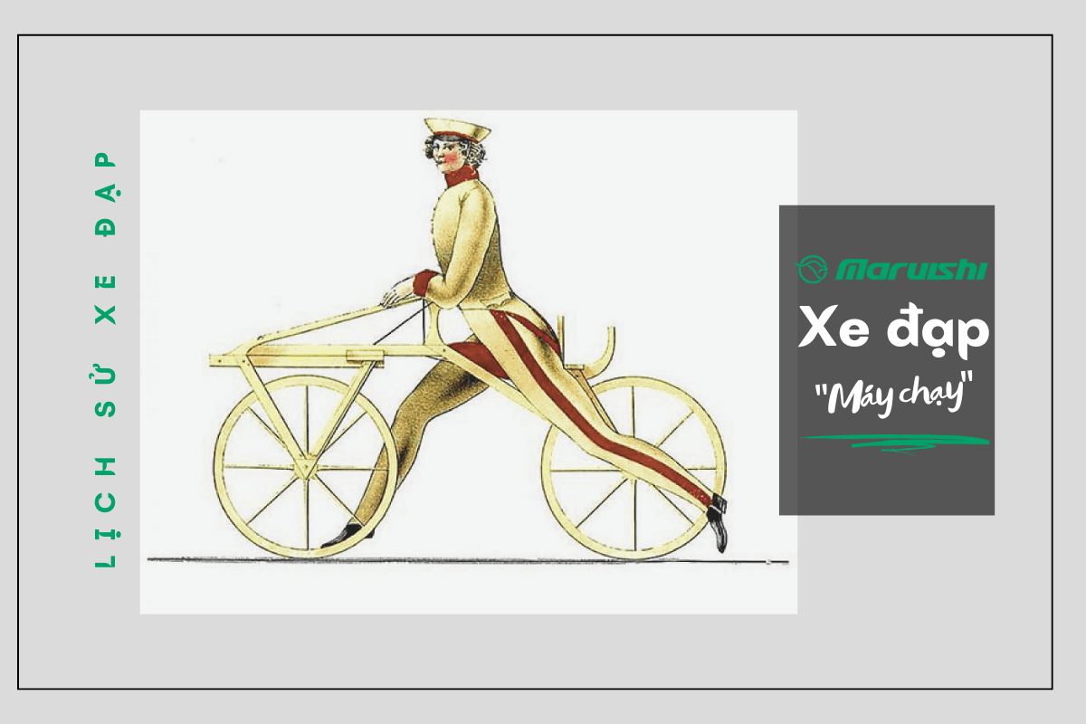 200 năm kể từ ngày cha đẻ của xe đạp Nam tước Karl von Drais phát minh ra “máy chạy”
