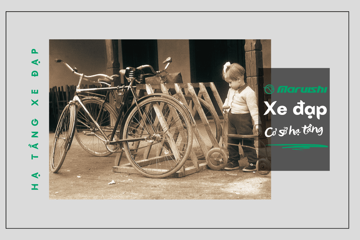 Giá để xe đạp ở Slovenia giữa thế kỉ 20