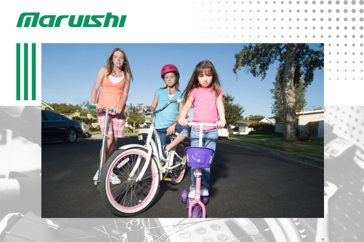 Lưu ý khi dạy đi xe đạp cho trẻ em để con tự tin & an toàn
