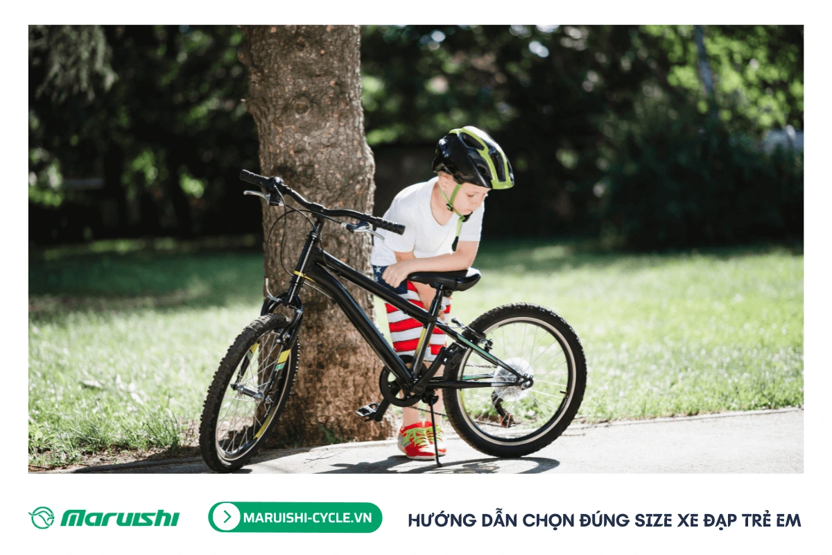 Tổng hợp các size xe đạp trẻ em phổ biến hiện nay