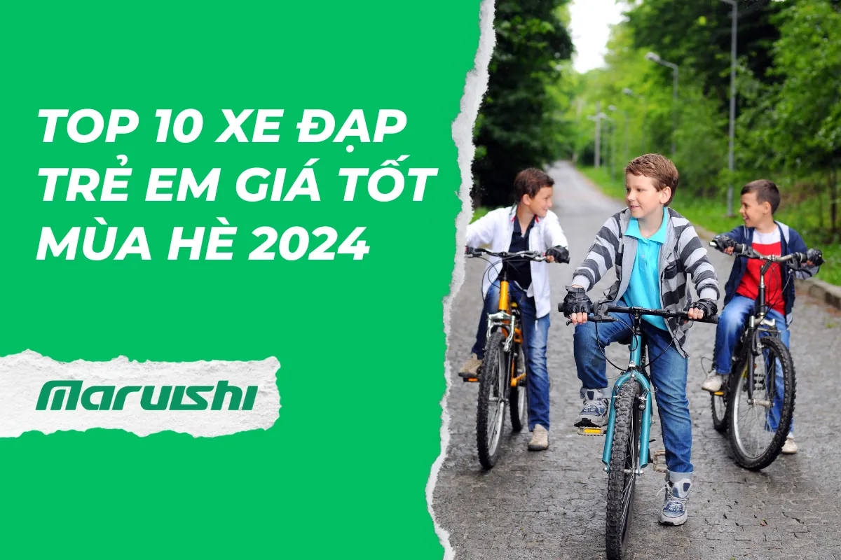 Top 10 xe đạp trẻ em giá tốt mùa hè 2024