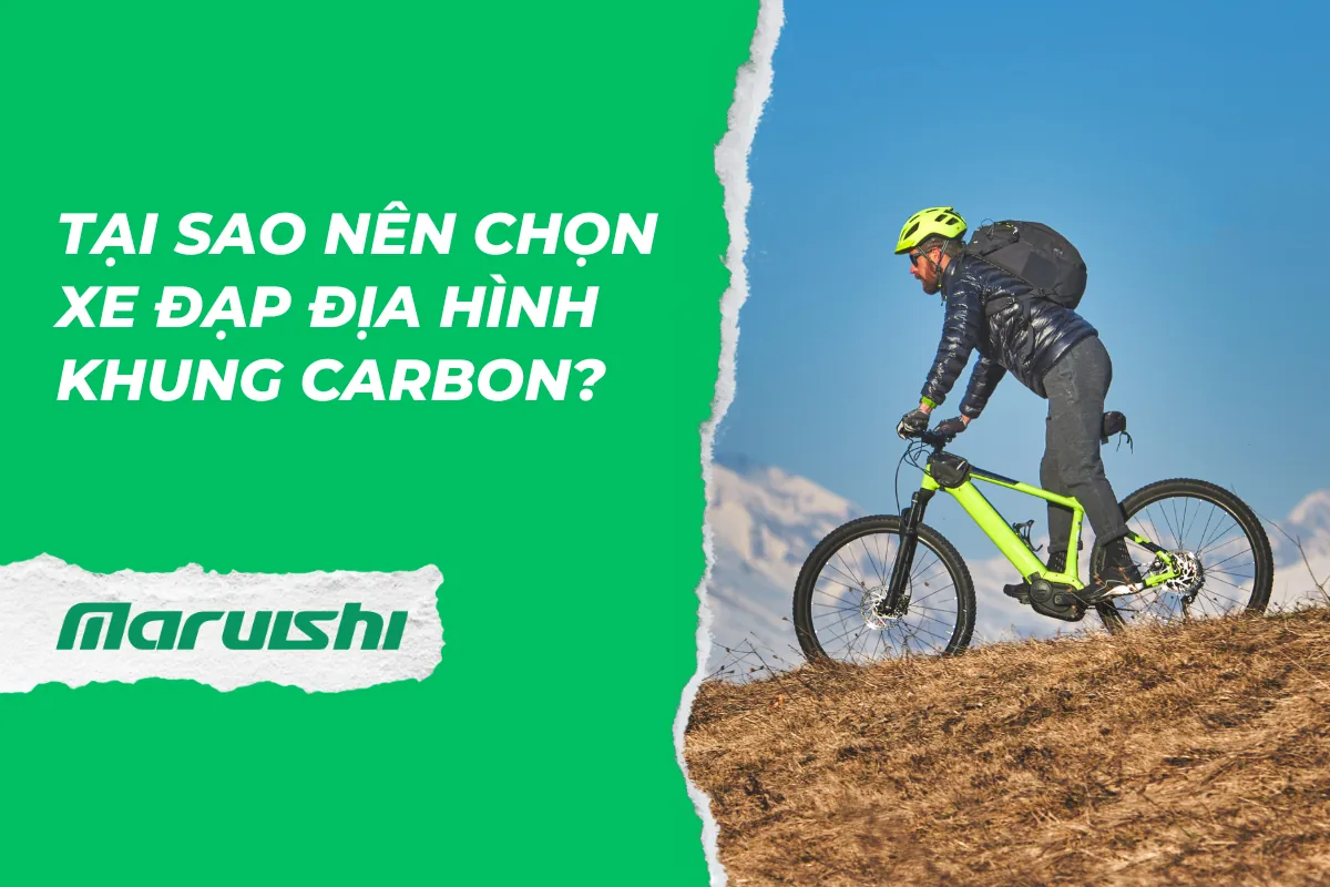 Tại sao nên lựa chọn xe đạp địa hình khung carbon?