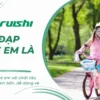 Xe đạp trẻ em với chất liệu chống bám bẩn, dễ dàng vệ sinh