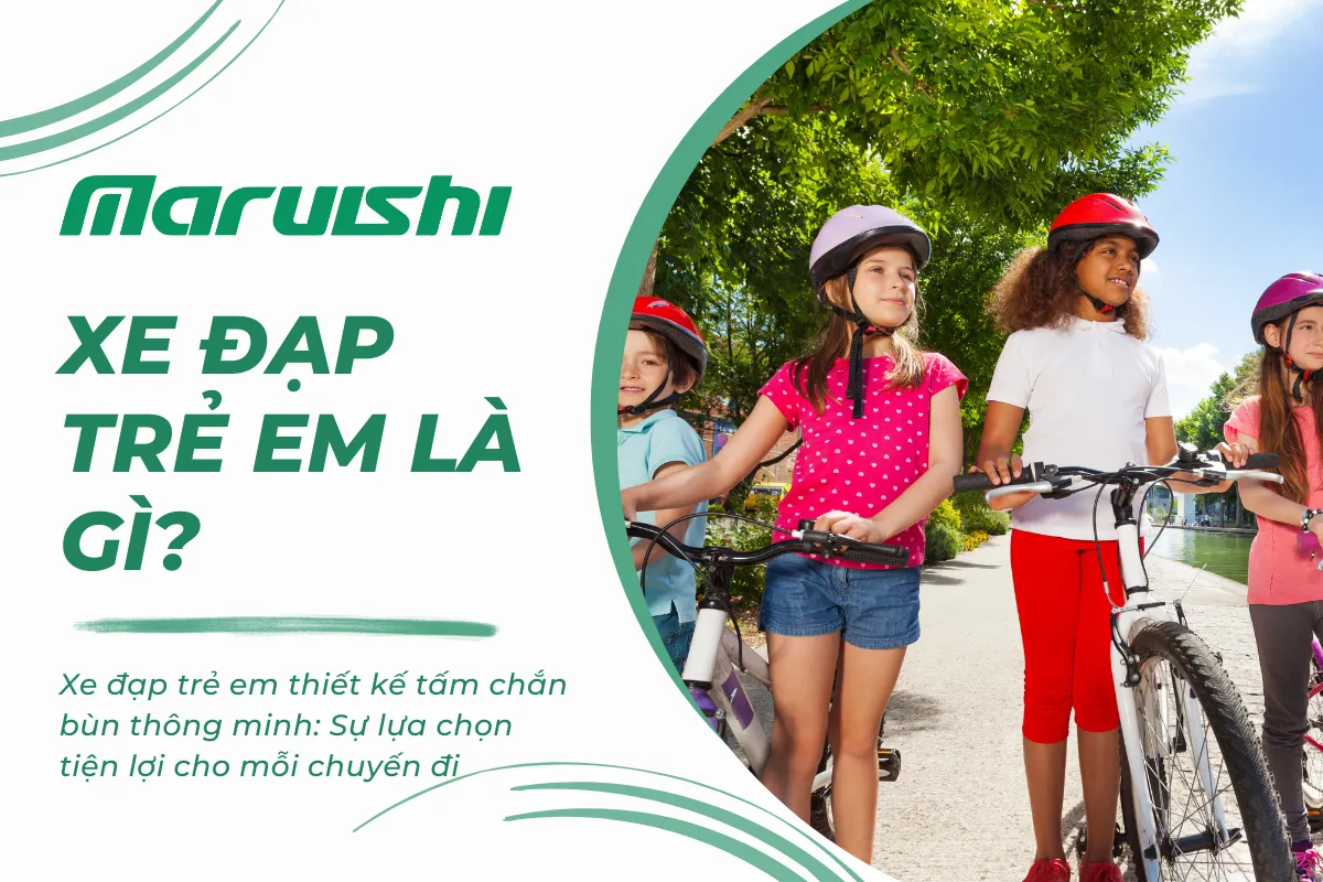 Xe đạp trẻ em thiết kế tấm chắn bùn thông minh: Sự lựa chọn tiện lợi cho mỗi chuyến đi