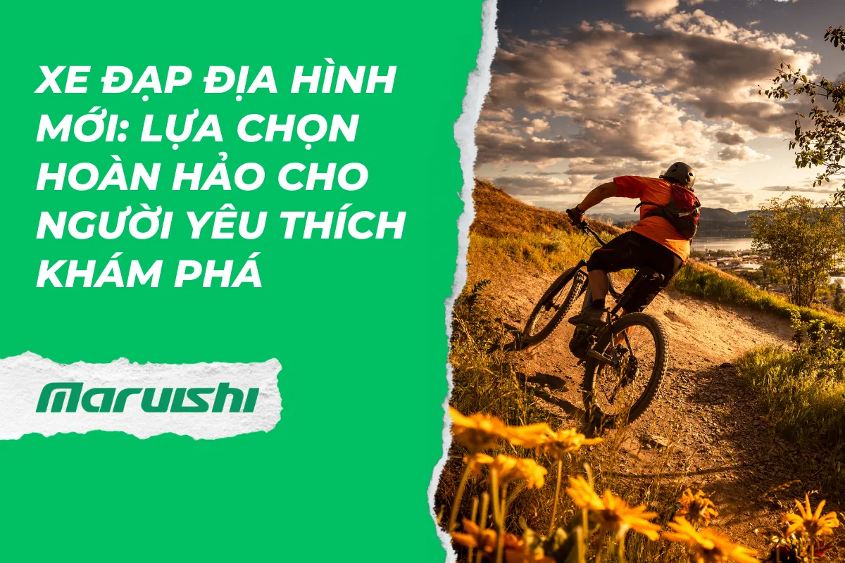 Xe đạp địa hình mới: Lựa chọn hoàn hảo cho người yêu thích khám phá