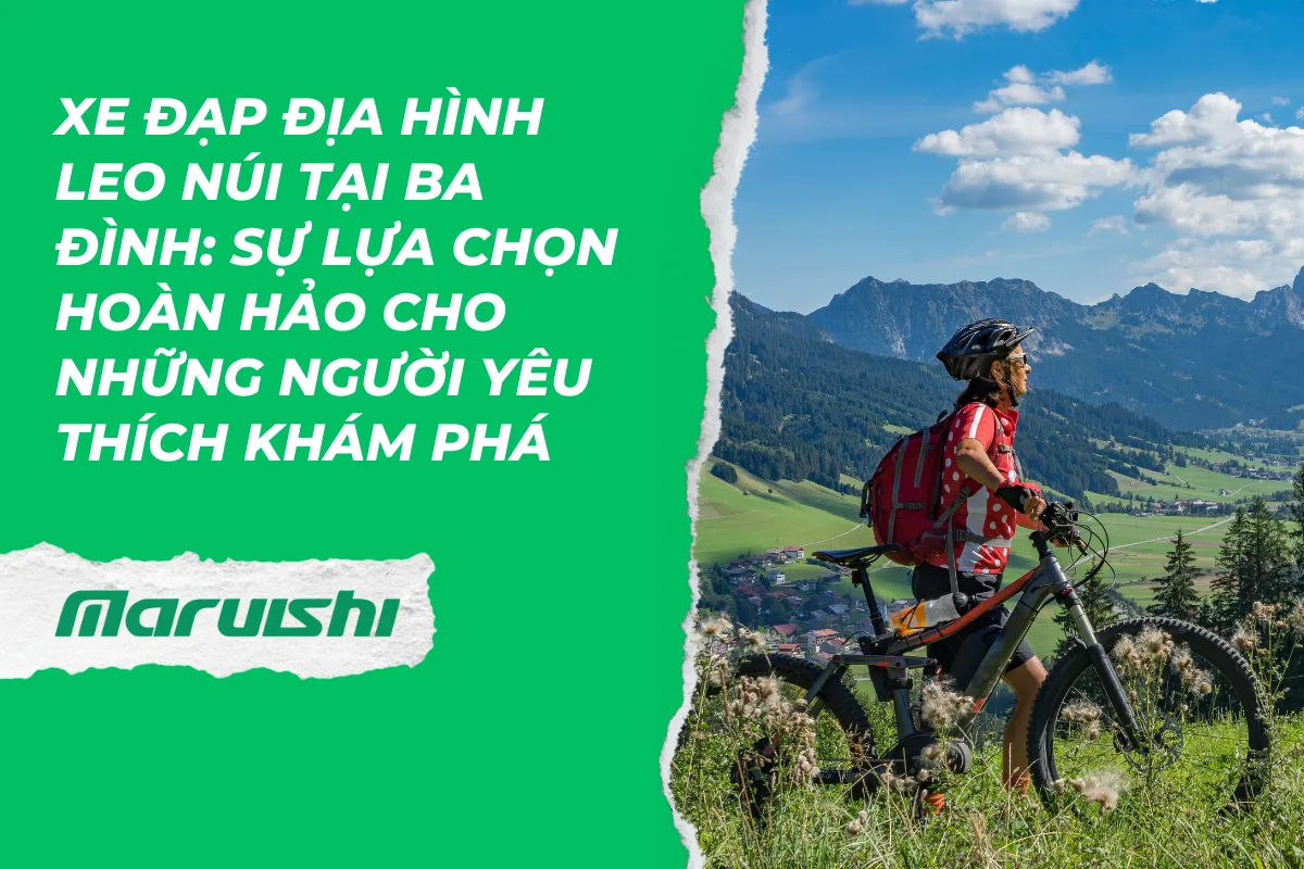 Xe đạp địa hình leo núi tại Ba Đình: Sự lựa chọn hoàn hảo cho những người yêu thích khám phá