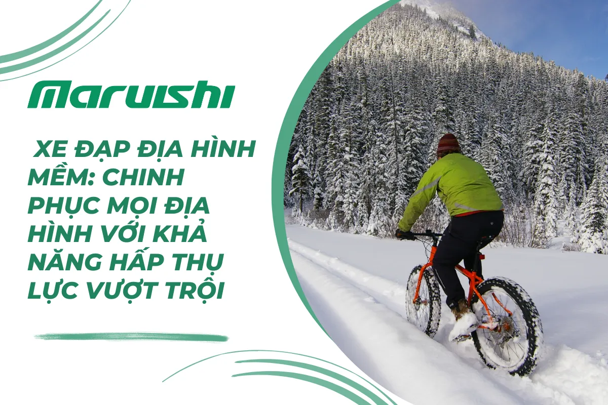 Xe đạp địa hình mềm: Chinh phục mọi địa hình với khả năng hấp thụ lực vượt trội