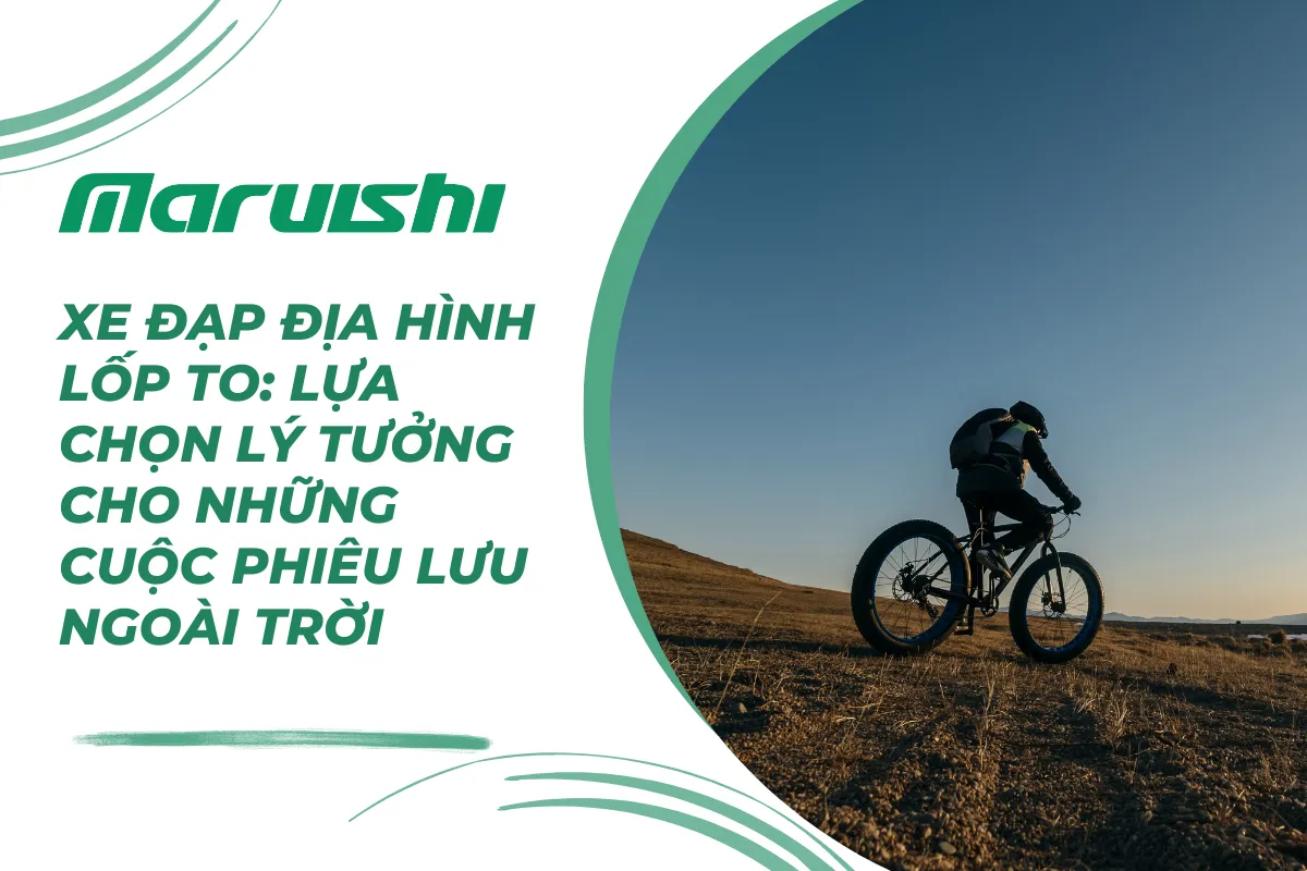 Xe đạp địa hình lốp to: Lựa chọn lý tưởng cho những cuộc phiêu lưu ngoài trời