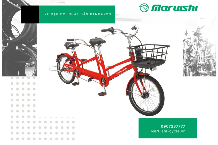Xe Đạp Đôi Nhật Bản Kangaroo