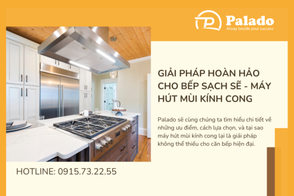 Giải pháp hoàn hảo cho bếp sạch sẽ Máy hút mùi kính cong