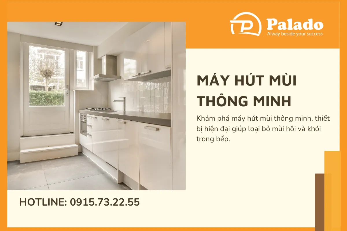 Máy hút mùi thông minh nâng cao trải nghiệm nấu nướng