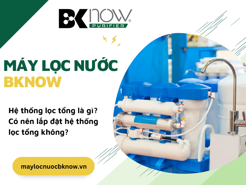 Cách vệ sinh hệ thống lọc tổng Cách vệ sinh hệ thống lọc tổng