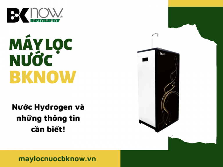 Nước Hydrogen và những thông tin cần biết!