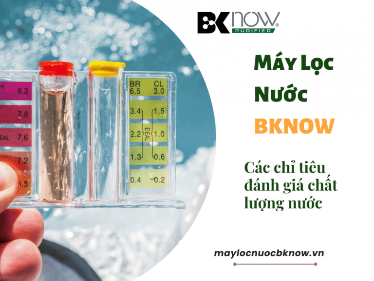 Các chỉ tiêu đánh giá chất lượng nước