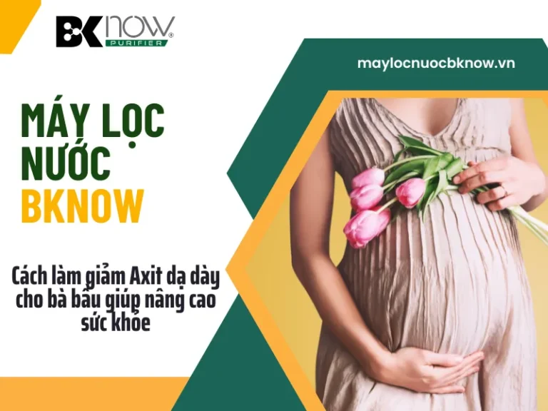 Cách làm giảm Axit dạ dày cho bà bầu giúp nâng cao sức khỏe