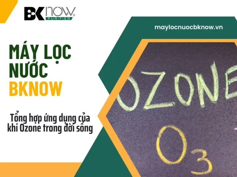 Tổng hợp ứng dụng của khí Ozone trong đời sống