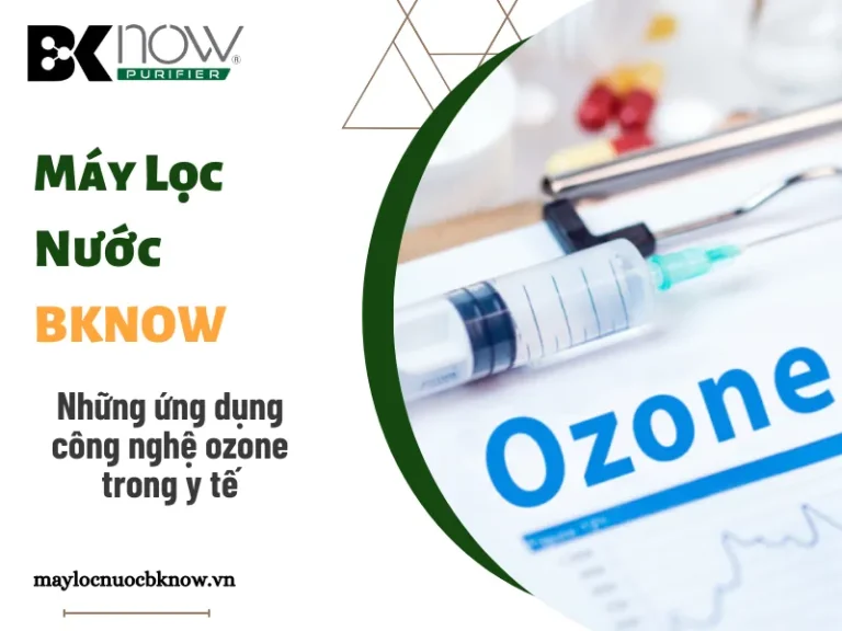 Những ứng dụng công nghệ ozone trong y tế