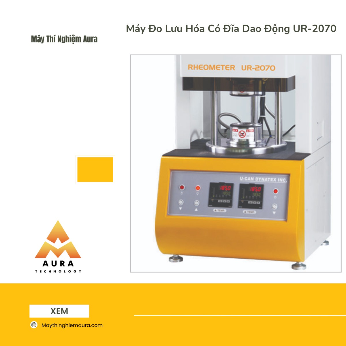 Máy Đo Lưu Hóa Có Đĩa Dao Động UR-2070