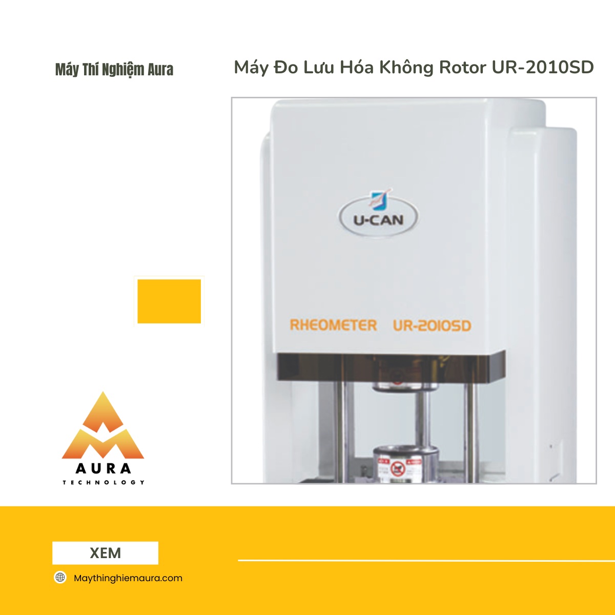 Máy Đo Lưu Hóa Không Rotor UR-2010SD