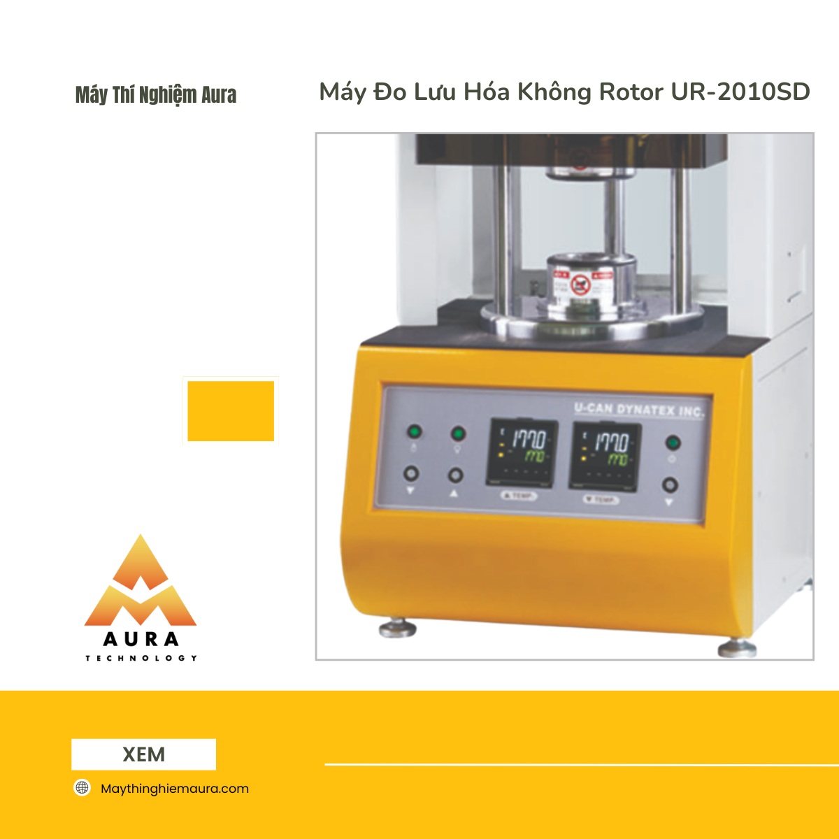 Máy Đo Lưu Hóa Không Rotor UR-2010SD