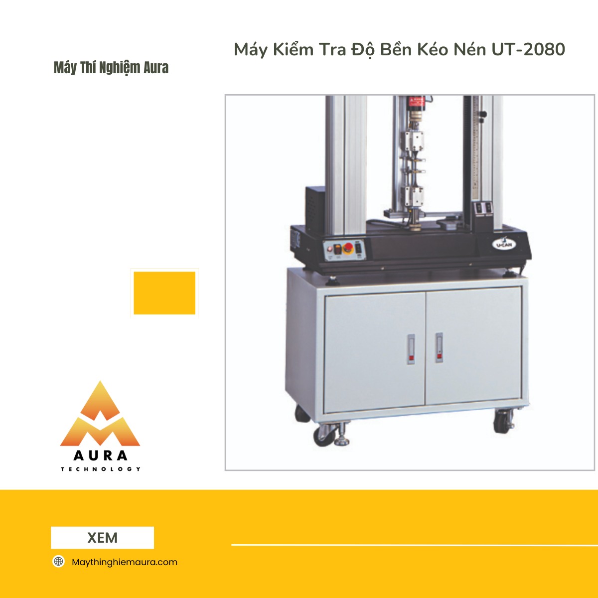 Máy Kiểm Tra Độ Bền Kéo Nén UT-2080