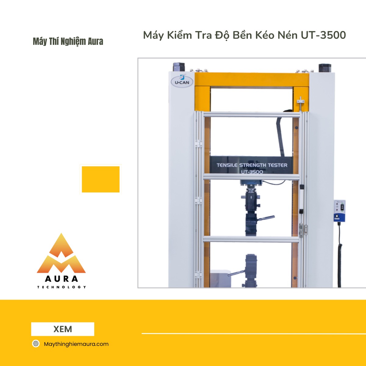 Máy Kiểm Tra Độ Bền Kéo Nén UT-3500