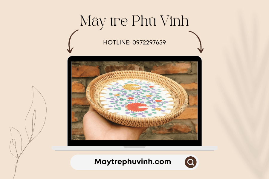 “Đổi gió” với nội thất mây tre đan