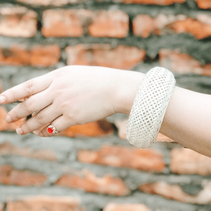 Mây Tre Đan Phú Vinh - Mẫu 40 - Vòng tay - Kích thước Dài 10cm x Chiều cao 4cm