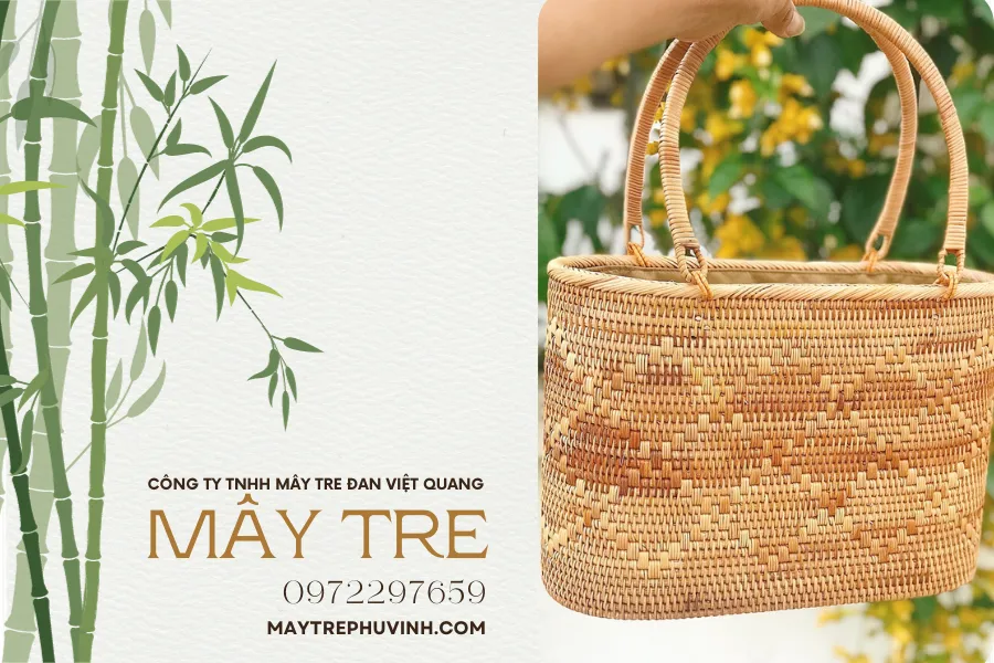 Các kiểu đan phổ biến của giỏ mây