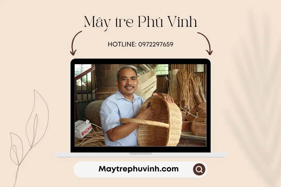 Khám phá nét đẹp truyền thống của Làng mây tre đan Phú Vinh