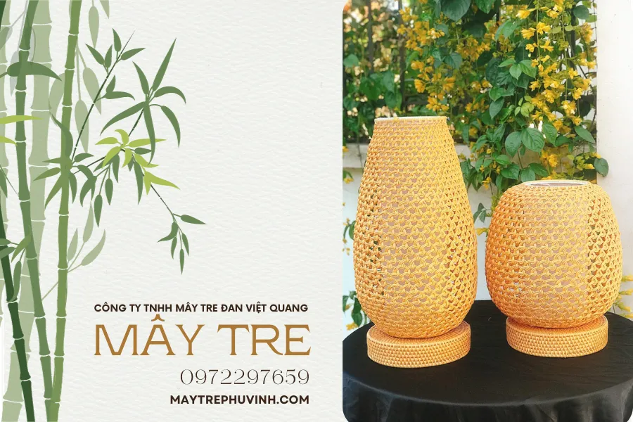 Vì sao đèn mây tre đan được ưa chuộng trong ngành khách sạn?