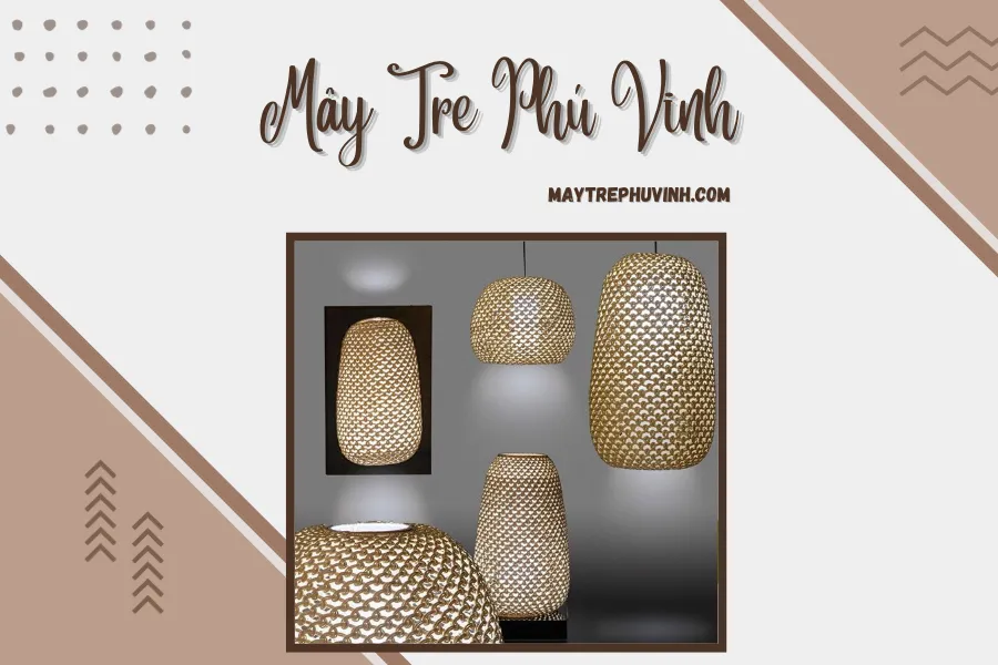 Cách sử dụng đèn mây tre đan bền lâu - Tránh ngâm trong nước