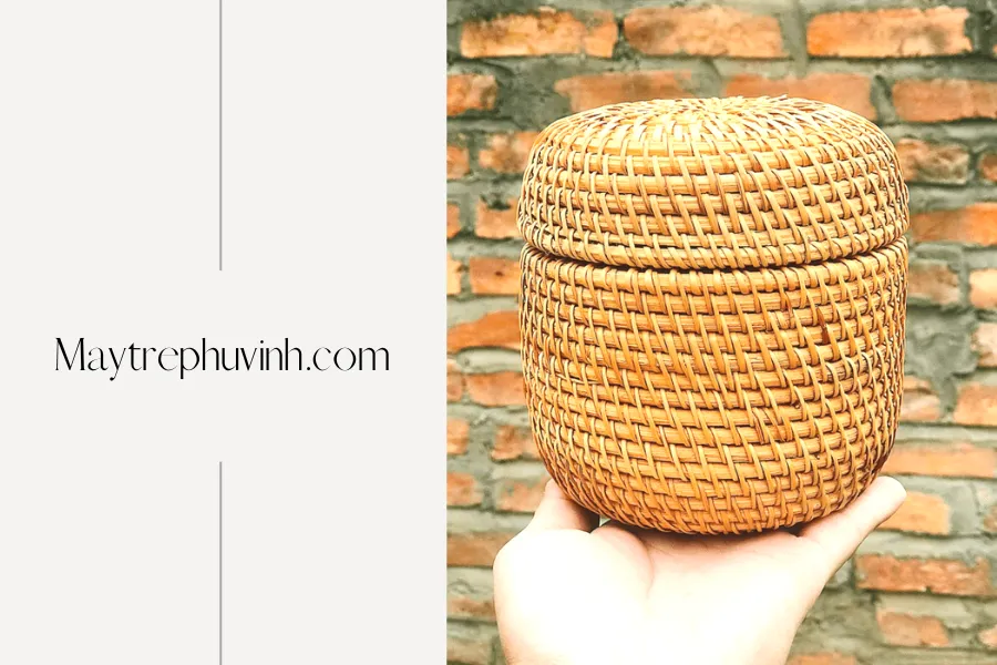 Quy trình sản xuất hộp đựng mây tre đan