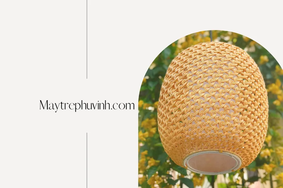 Vệ sinh đèn mây tre đan định kỳ