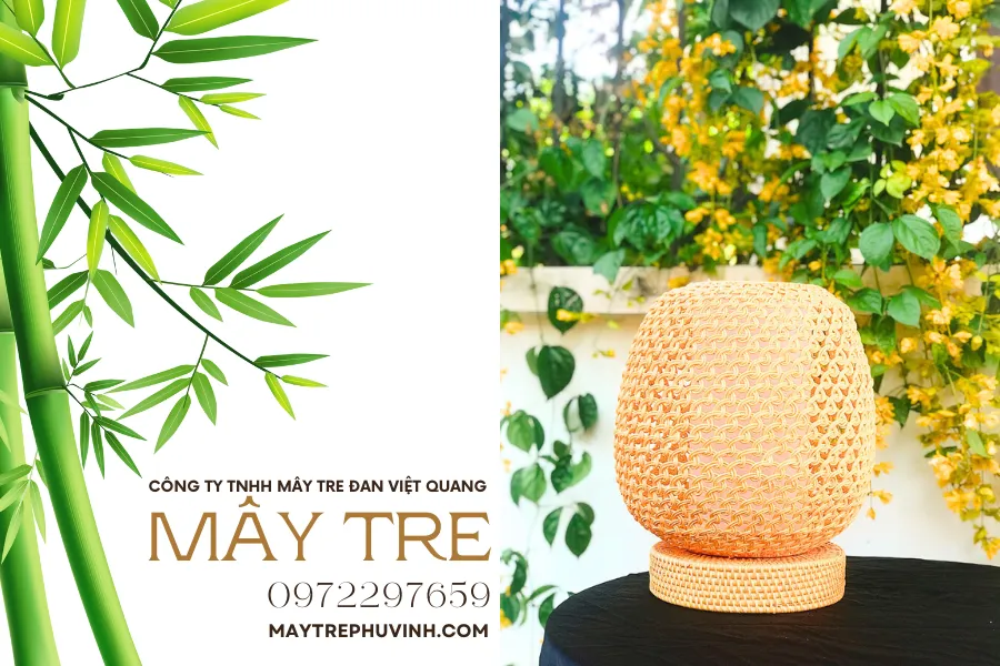 Mây Tre Phú Vinh - Địa chỉ bán đèn tre chất lượng, uy tín