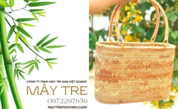 Túi xách mây tre đan - Lựa chọn hoàn hảo cho mùa hè năng động