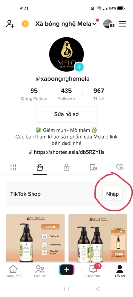 Chương trình Affliate Tiktok