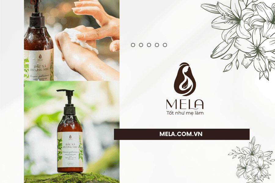 Nuôi dưỡng mái tóc của bạn với sức mạnh từ thiên nhiên - Dầu xả tóc thiên nhiên Hương Nhu MELA. Nuôi dưỡng mái tóc của bạn với sức mạnh từ thiên nhiên - Dầu xả tóc thiên nhiên Hương Nhu MELA.