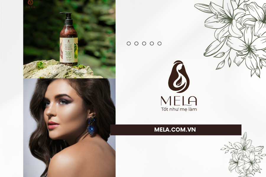 Công dụng của Dầu gội bồ kết vỏ bưởi Mela