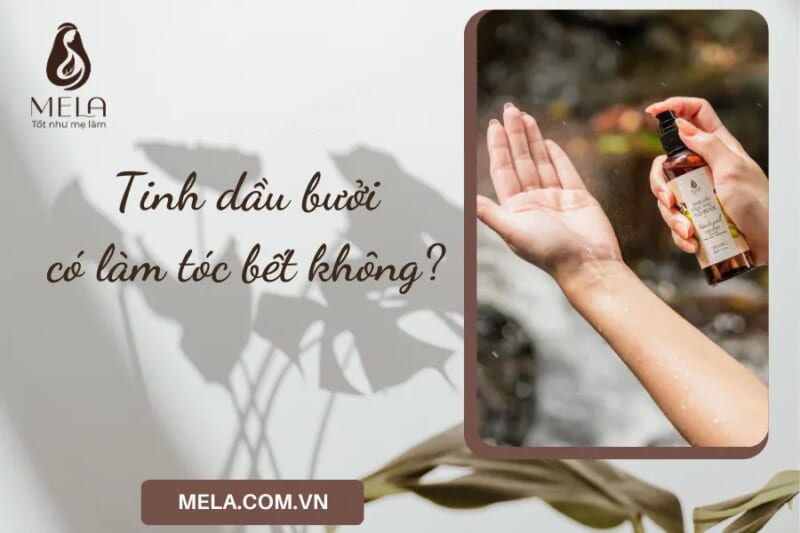 Cách sử dụng tinh dầu xịt tóc Mela