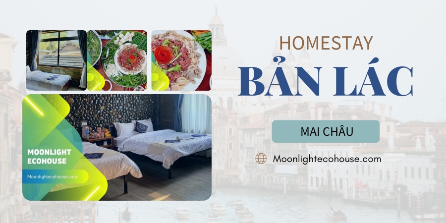 Moonlight Ecohouse - Bản Lác 1, Chiềng Châu, Mai Châu, Hòa Bình - 0352547975