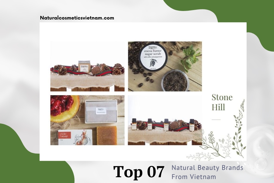 Natural cosmetic Vietnam: Stone Hill