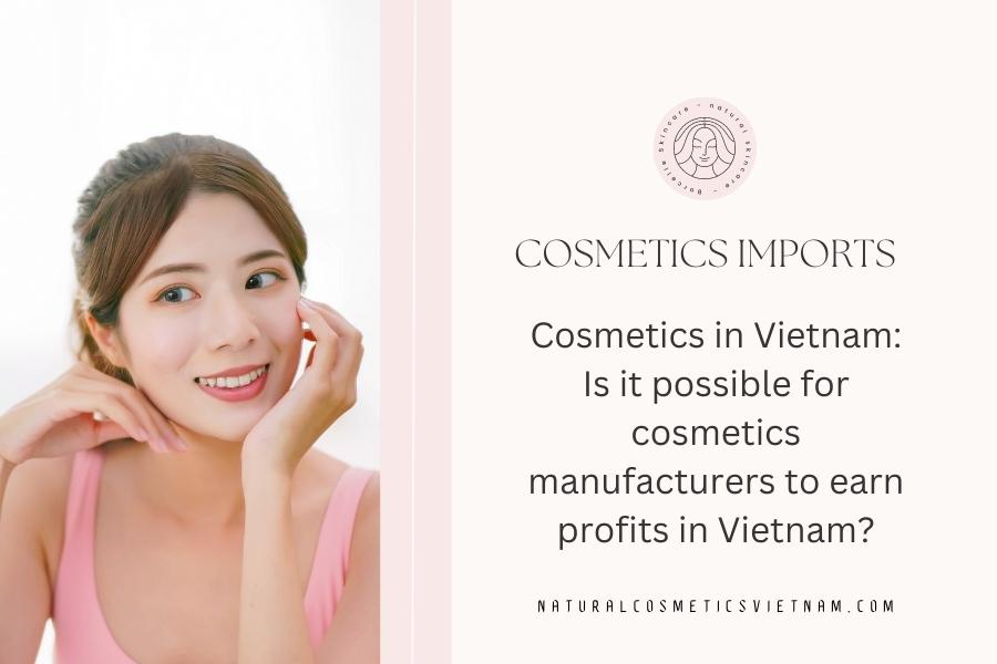 Cosmetics in Vietnam: Is it possible for cosmetics manufacturers to earn profits in Vietnam?